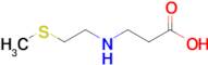 3-((2-(Methylthio)ethyl)amino)propanoic acid