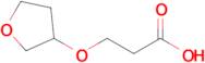 3-((Tetrahydrofuran-3-yl)oxy)propanoic acid