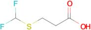 3-((Difluoromethyl)thio)propanoic acid