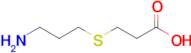 3-((3-Aminopropyl)thio)propanoic acid