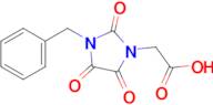 2-(3-Benzyl-2,4,5-trioxoimidazolidin-1-yl)acetic acid
