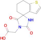 2-(2',5'-Dioxo-6,7-dihydro-5h-spiro[benzo[b]thiophene-4,4'-imidazolidin]-1'-yl)acetic acid