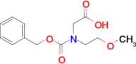 n-((Benzyloxy)carbonyl)-n-(2-methoxyethyl)glycine