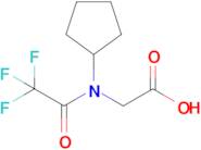 n-Cyclopentyl-n-(2,2,2-trifluoroacetyl)glycine