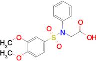 n-((3,4-Dimethoxyphenyl)sulfonyl)-n-phenylglycine