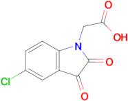 2-(5-Chloro-2,3-dioxoindolin-1-yl)acetic acid