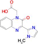2-(3-(1-Methyl-1h-imidazol-2-yl)-2-oxoquinoxalin-1(2h)-yl)acetic acid