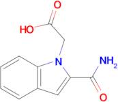 2-(2-Carbamoyl-1h-indol-1-yl)acetic acid
