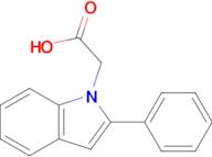 2-(2-Phenyl-1h-indol-1-yl)acetic acid