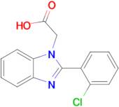 2-(2-(2-Chlorophenyl)-1h-benzo[d]imidazol-1-yl)acetic acid
