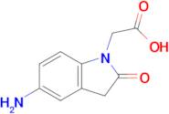 2-(5-Amino-2-oxoindolin-1-yl)acetic acid