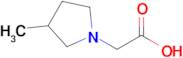 2-(3-Methylpyrrolidin-1-yl)acetic acid