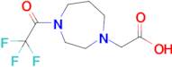 2-(4-(2,2,2-Trifluoroacetyl)-1,4-diazepan-1-yl)acetic acid