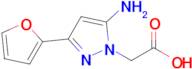 2-(5-Amino-3-(furan-2-yl)-1h-pyrazol-1-yl)acetic acid