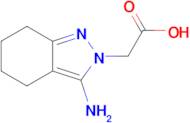 2-(3-Amino-4,5,6,7-tetrahydro-2h-indazol-2-yl)acetic acid