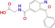 (3-Phenylbenzo[c]isoxazole-5-carbonyl)glycine