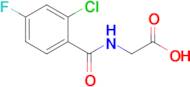 (2-Chloro-4-fluorobenzoyl)glycine