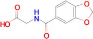 (Benzo[d][1,3]dioxole-5-carbonyl)glycine