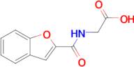 (Benzofuran-2-carbonyl)glycine