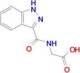 (1h-Indazole-3-carbonyl)glycine