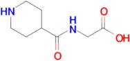 (Piperidine-4-carbonyl)glycine