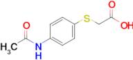 2-((4-Acetamidophenyl)thio)acetic acid