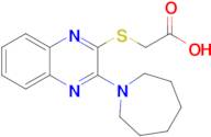 2-((3-(Azepan-1-yl)quinoxalin-2-yl)thio)acetic acid