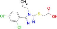 2-((4-Allyl-5-(2,4-dichlorophenyl)-4h-1,2,4-triazol-3-yl)thio)acetic acid