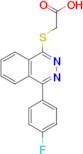 2-((4-(4-Fluorophenyl)phthalazin-1-yl)thio)acetic acid