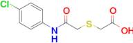 2-((2-((4-Chlorophenyl)amino)-2-oxoethyl)thio)acetic acid