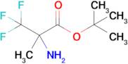 Tert-butyl 2-amino-3,3,3-trifluoro-2-methylpropanoate