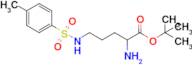 Tert-butyl 2-amino-5-((4-methylphenyl)sulfonamido)pentanoate