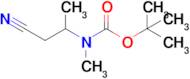 Tert-butyl (1-cyanopropan-2-yl)(methyl)carbamate