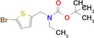 Tert-butyl ((5-bromothiophen-2-yl)methyl)(ethyl)carbamate