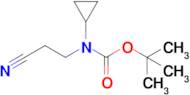 Tert-butyl (2-cyanoethyl)(cyclopropyl)carbamate