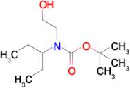 Tert-butyl (2-hydroxyethyl)(pentan-3-yl)carbamate