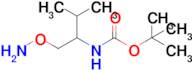 Tert-butyl (1-(aminooxy)-3-methylbutan-2-yl)carbamate