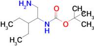 Tert-butyl (1-amino-3-ethylpentan-2-yl)carbamate