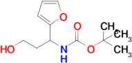 Tert-butyl (1-(furan-2-yl)-3-hydroxypropyl)carbamate