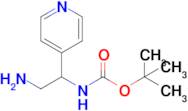 Tert-butyl (2-amino-1-(pyridin-4-yl)ethyl)carbamate