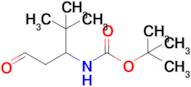 Tert-butyl (4,4-dimethyl-1-oxopentan-3-yl)carbamate