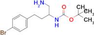 Tert-butyl (1-amino-4-(4-bromophenyl)butan-2-yl)carbamate