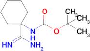 Tert-butyl (1-carbamimidoylcyclohexyl)carbamate