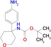 Tert-butyl (4-(4-aminophenyl)tetrahydro-2h-pyran-4-yl)carbamate