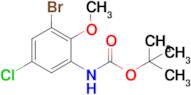 Tert-butyl (3-bromo-5-chloro-2-methoxyphenyl)carbamate