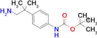 Tert-butyl (4-(1-amino-2-methylpropan-2-yl)phenyl)carbamate