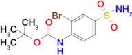 Tert-butyl (2-bromo-4-sulfamoylphenyl)carbamate