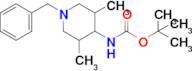 Tert-butyl (1-benzyl-3,5-dimethylpiperidin-4-yl)carbamate