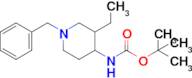 Tert-butyl (1-benzyl-3-ethylpiperidin-4-yl)carbamate