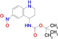 Tert-butyl (6-nitro-1,2,3,4-tetrahydroquinolin-4-yl)carbamate